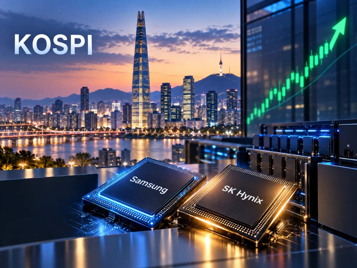Global Market: Kospi extends winning streak to four sessions as Samsung, SK Hynix rally