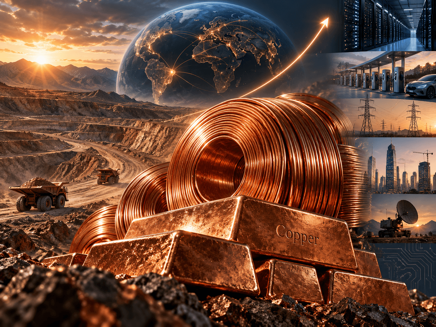 Copper hits new peak of $14,533/metric ton. Can its reddish glow brighten even further?