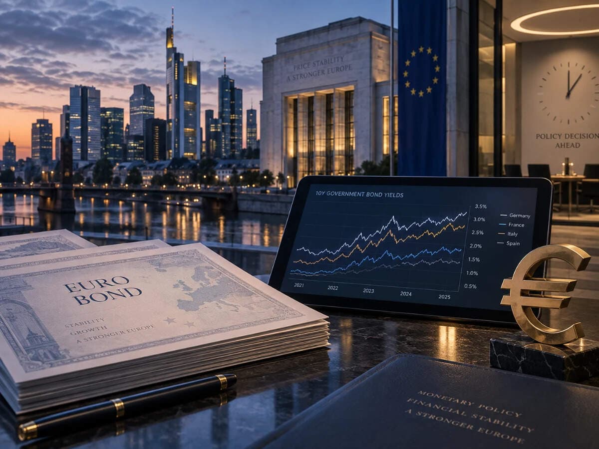 Global Market: Eurozone bond yields hold near multi-year highs as markets await ECB decision