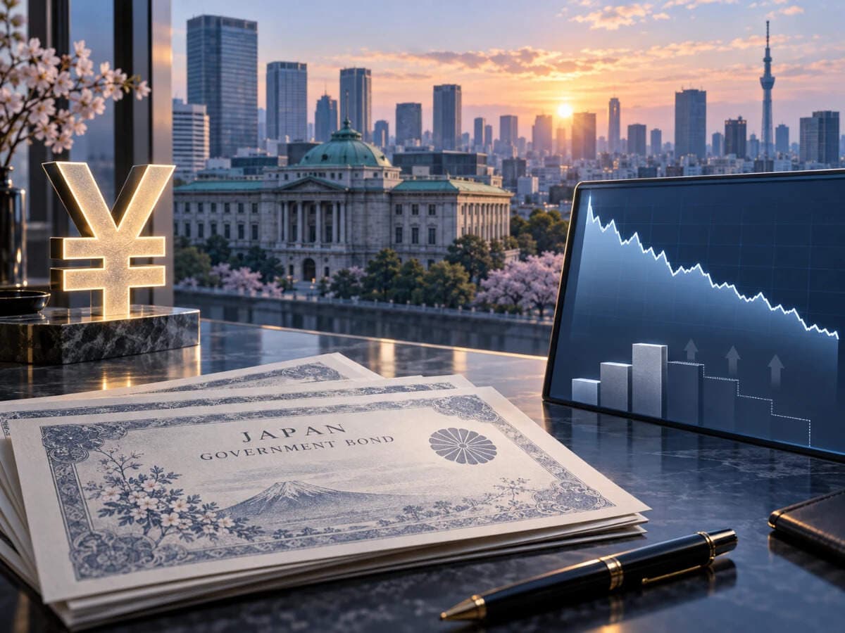 Global Market: Japan bond yields ease as yen strength tempers BOJ tightening bets
