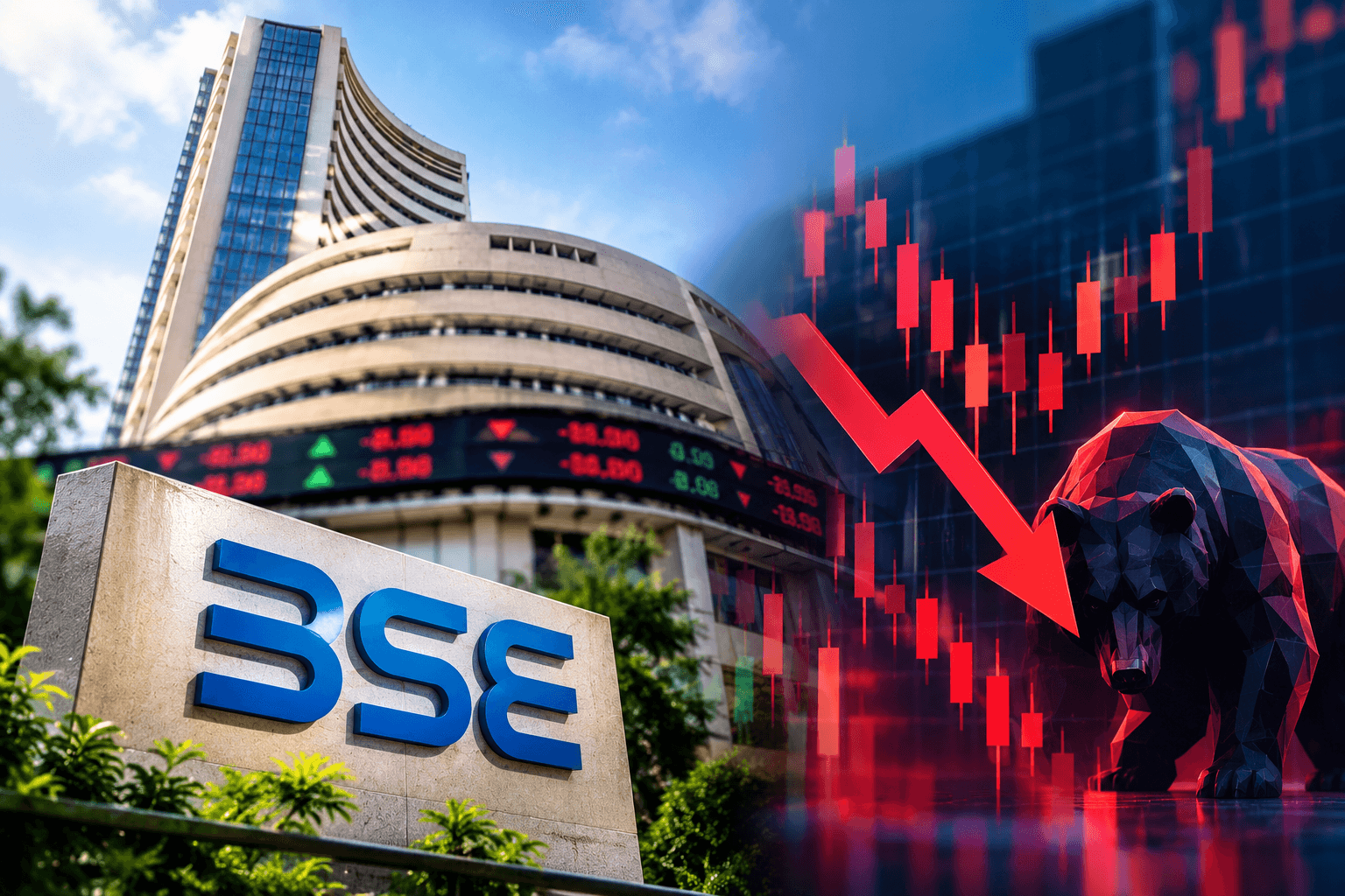 BSE shares fall 4% to snap 3-day rally as Bernstein forecasts up to 17% downside