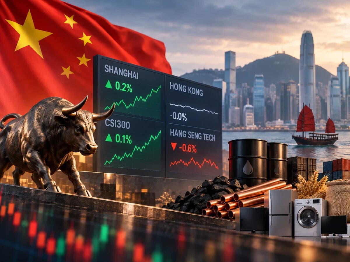 Global Market: China stocks inch up after August inflation data; Hang Seng remains flat