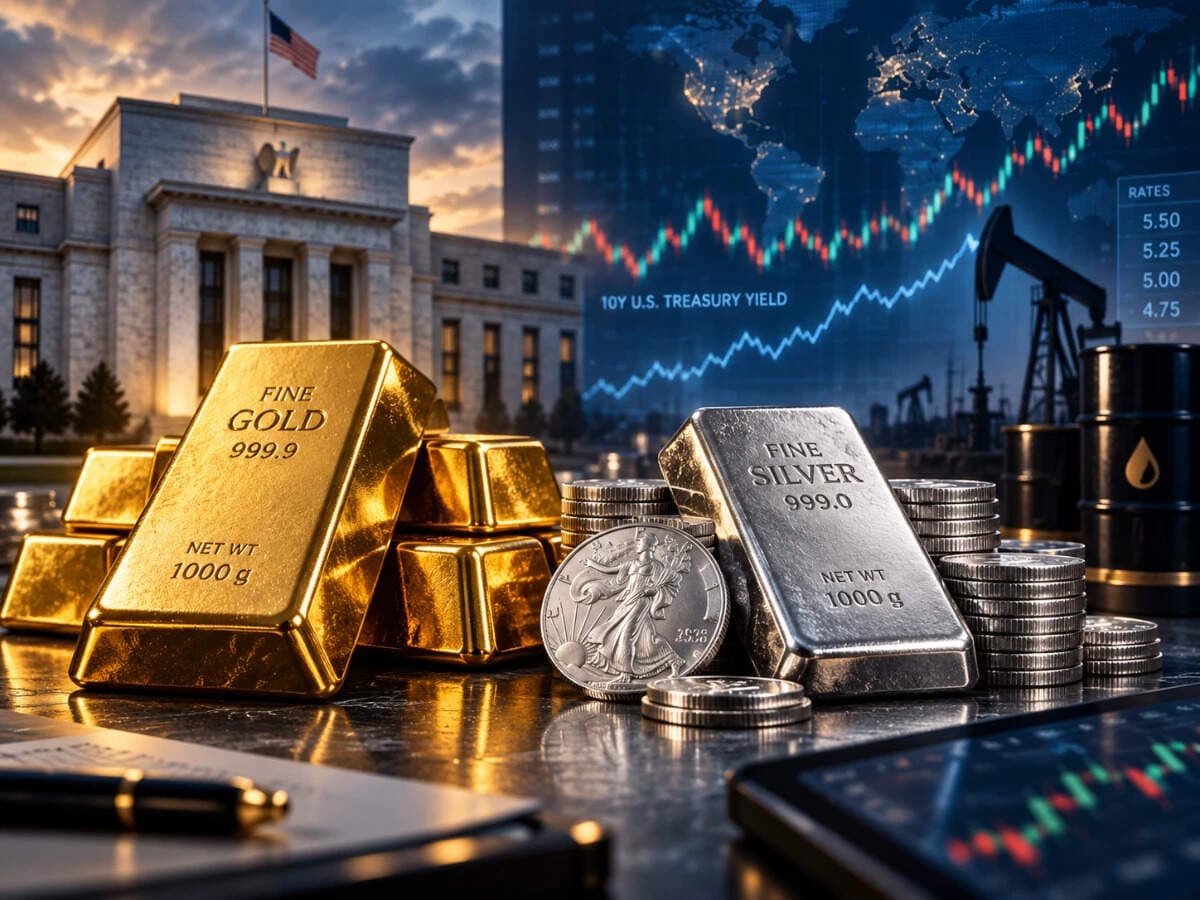 Gold prices at Rs 1.52 lakh/10 grams, silver down Rs 3,300/kg in 2 days ahead of US Fed decision. Key levels to track