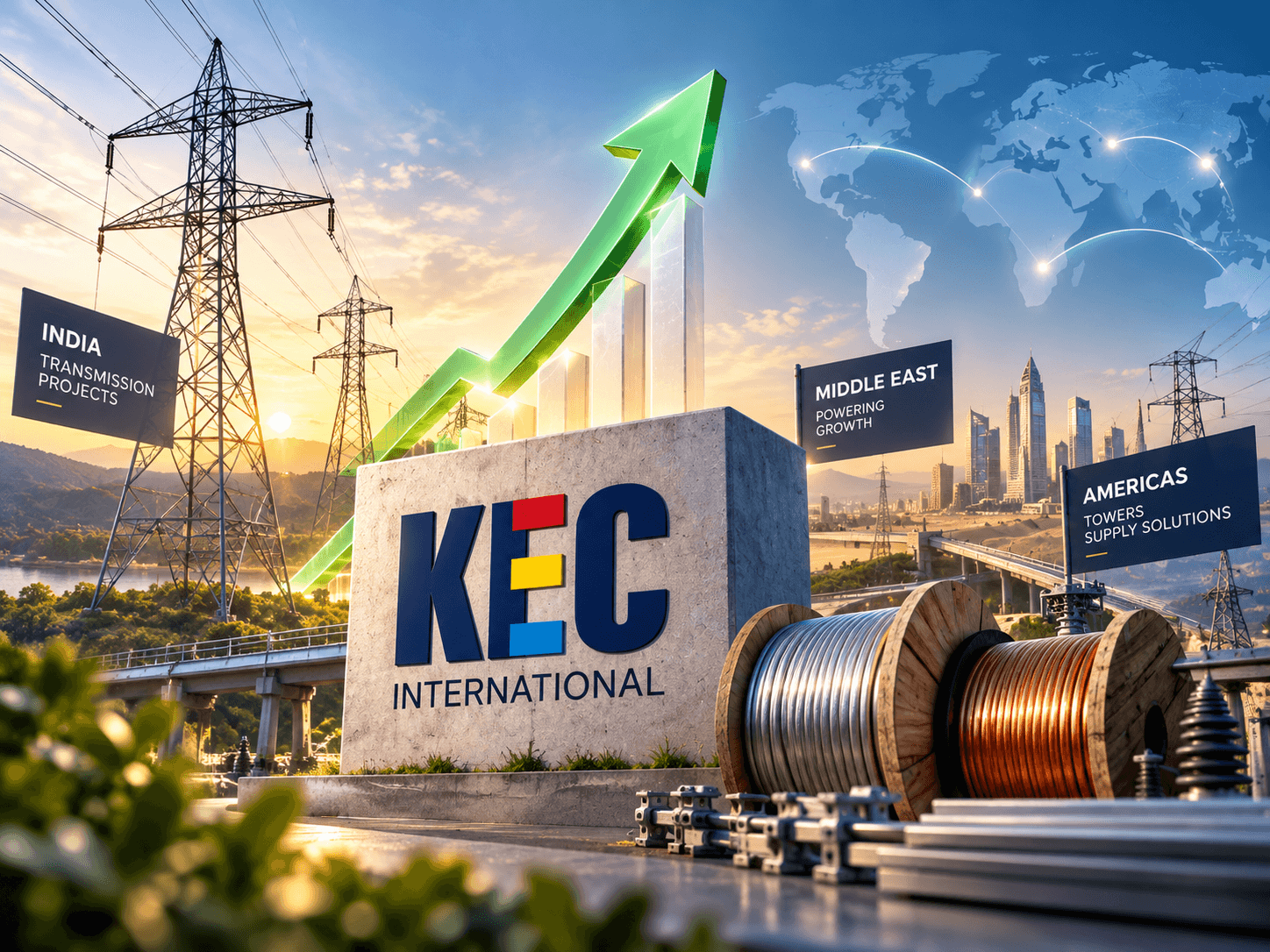 KEC International shares rally 6% after securing new orders worth Rs 1,303 crore across multiple business segments