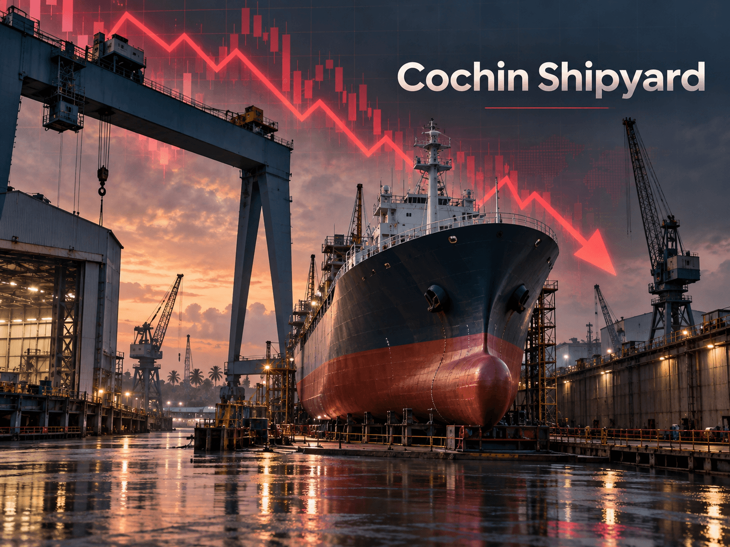 Cochin Shipyard shares tumble 12% over 2 sessions. Should you buy after multibagger corrects 26% in a year?