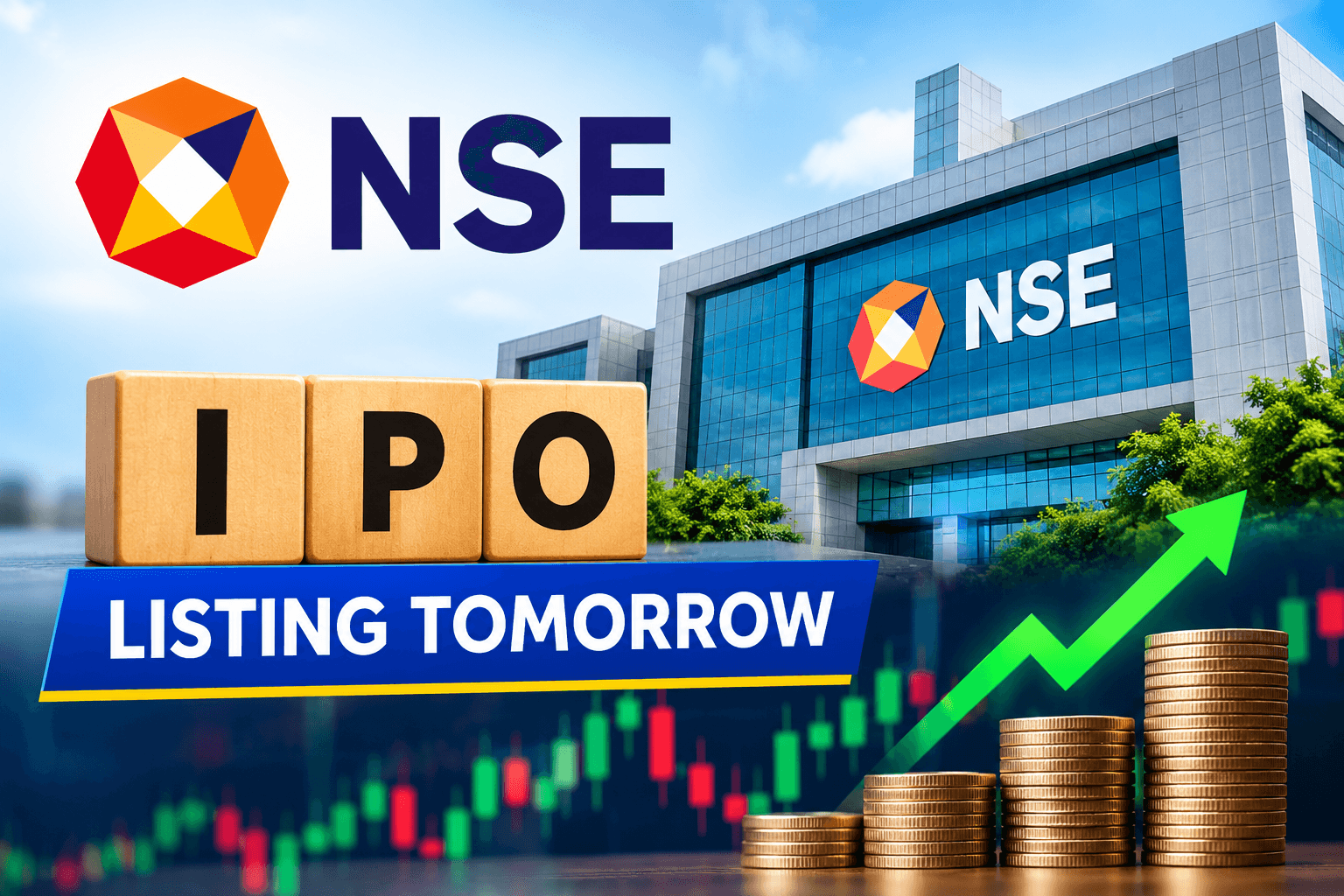 NSE IPO shares to list tomorrow: GMP signals 2% listing gain ahead of market debut