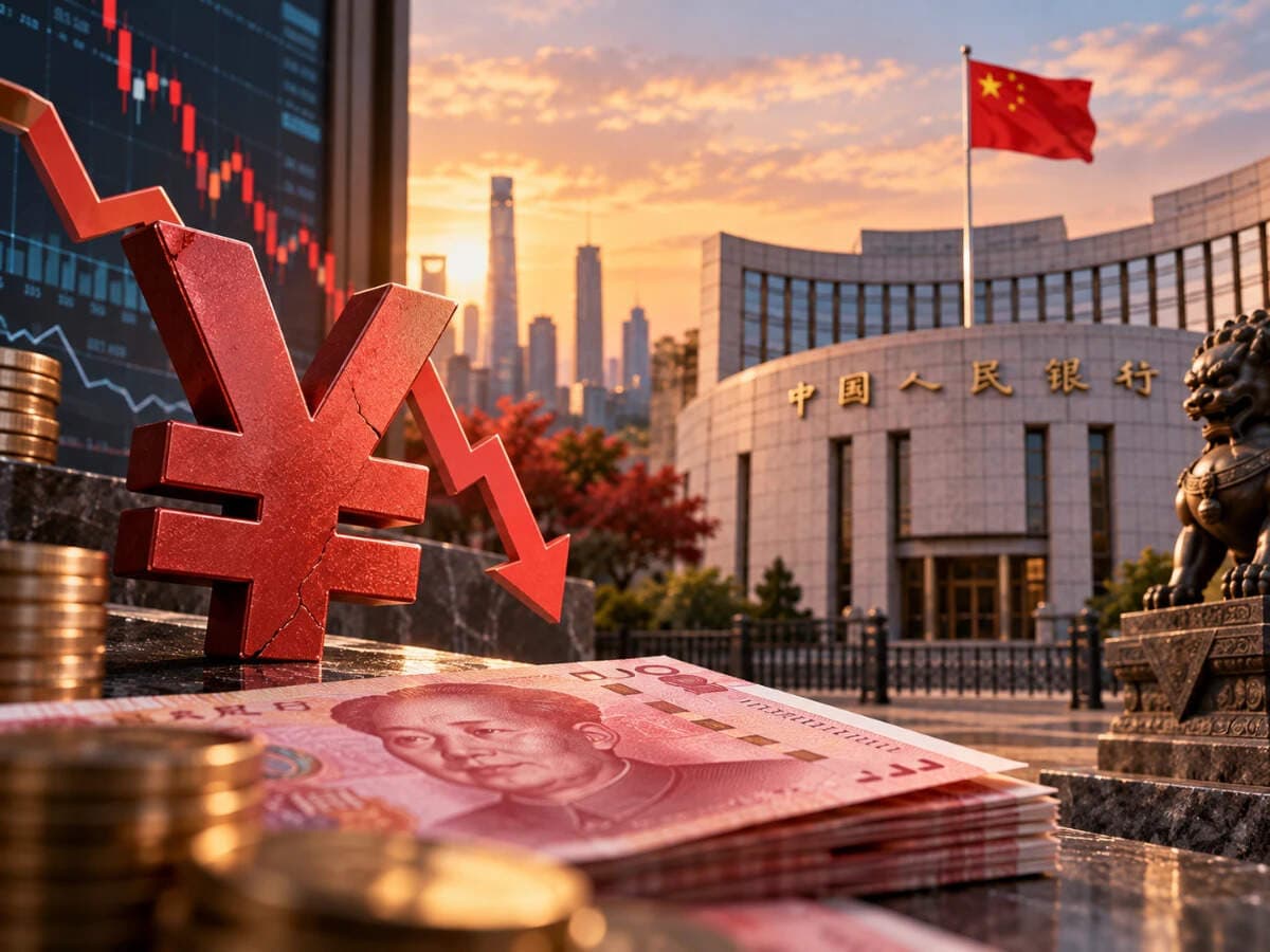 Global Market: Yuan slips as PBOC signals caution on currency appreciation
