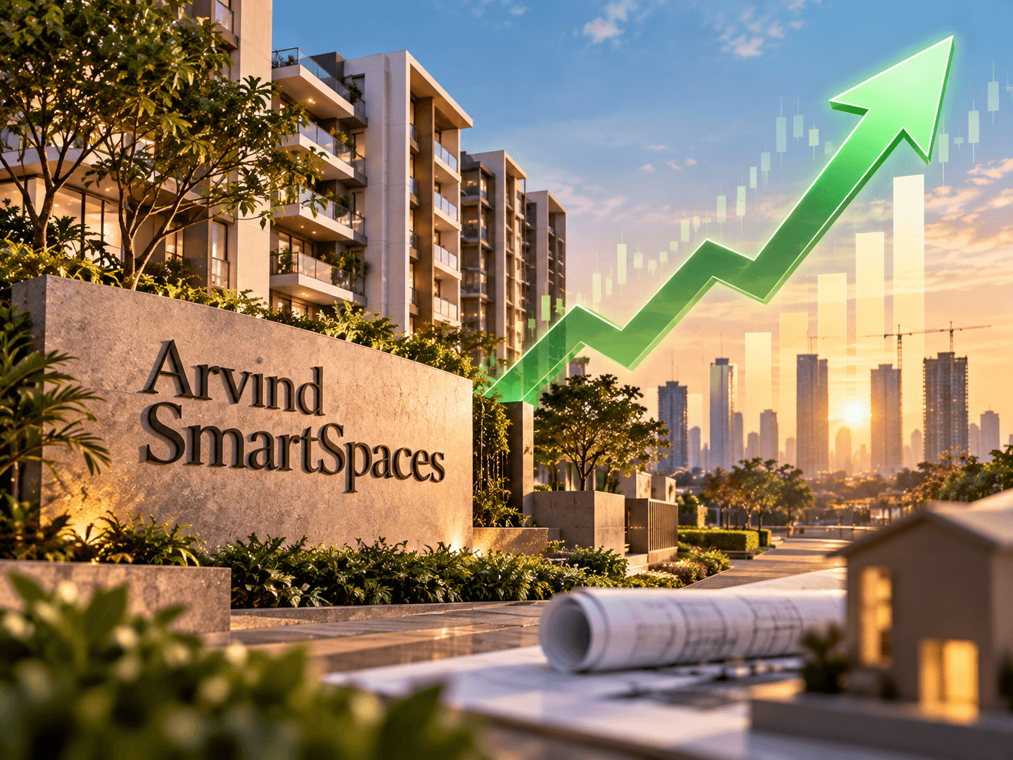 Arvind SmartSpaces shares rally 11% as bookings cross Rs 500 crore in Bengaluru project