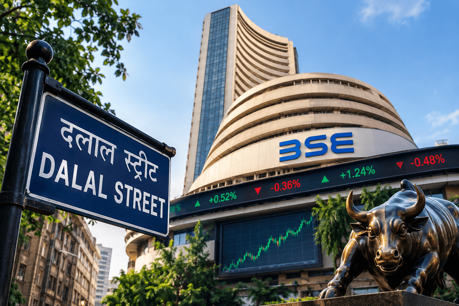 Sensex jumps 299 points, Nifty closes near 23,450 as oil dips below $99/barrel. What can trigger the next sharp rally on D-Street?