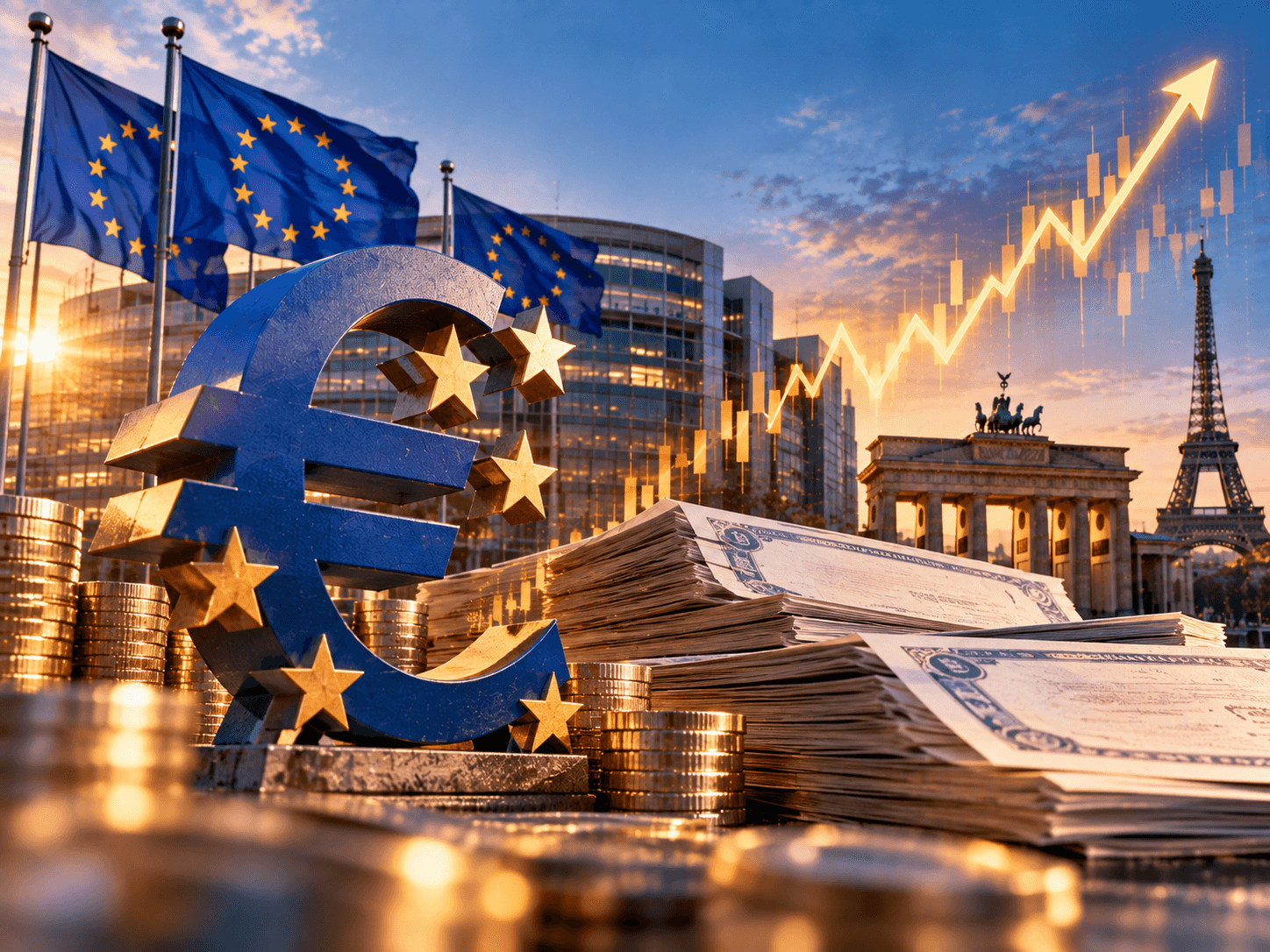 Global Market: Eurozone bond selloff eases as yields remain near multi-year highs