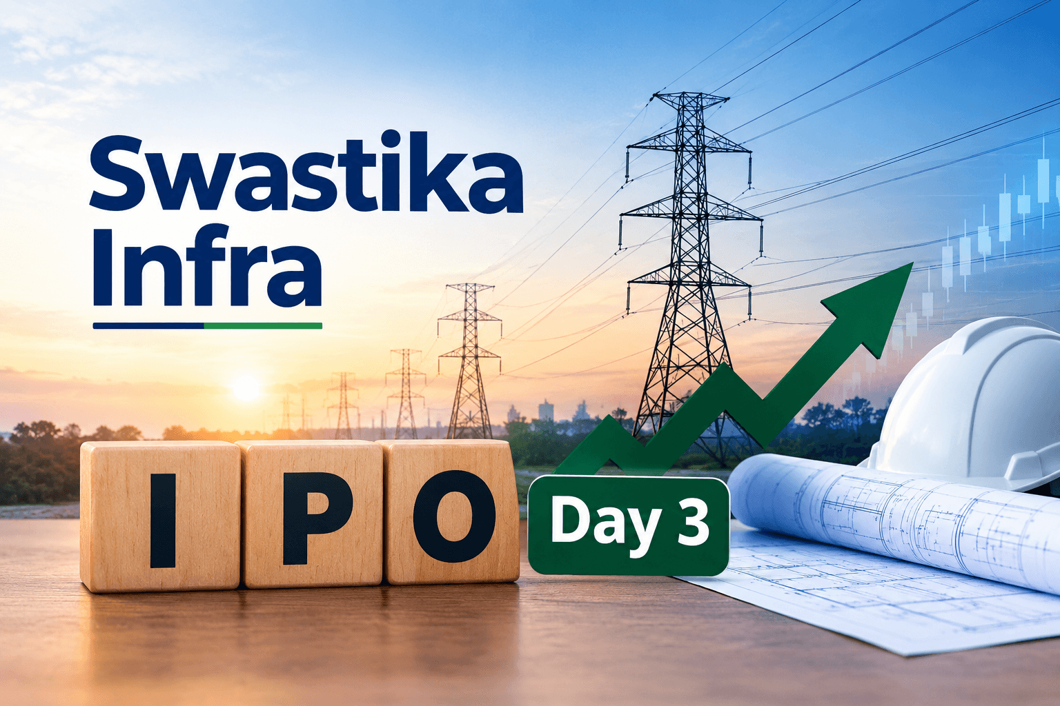 Swastika Infra IPO Day 3: Issue subscribed over 1.6x; GMP signals 5% premium — Check key details