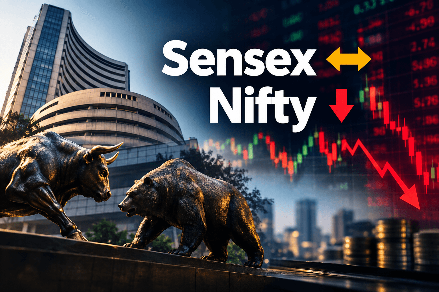 Sensex rises 315 points, Nifty closes above 23,100 as market recovers some losses a day after crash. What lies ahead?